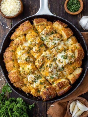 Cheesy Garlic Focaccia Bread Recipe