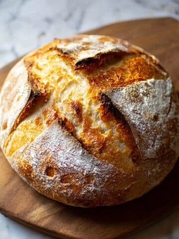 Easy Whole Wheat-ish Sourdough Bread Recipe
