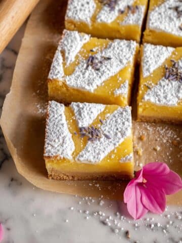Lavender Lemon Bars Recipe