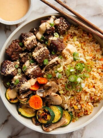 Hibachi Steak Bowls Recipe
