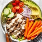 Burger Bowls with Big Mac Sauce Recipe