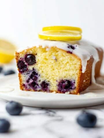 Blueberry and Lemon Pound Cake Recipe
