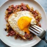 Crispy Corned Beef Hash with Yukon Gold Potatoes Recipe