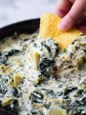 Crockpot Spinach Artichoke Dip Recipe