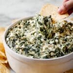Healthy Spinach Artichoke Dip (Vegan & Dairy-Free) Recipe