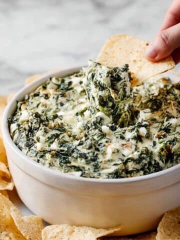 Healthy Spinach Artichoke Dip (Vegan & Dairy-Free) Recipe