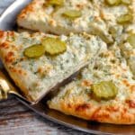 Dill Pickle Pizza Recipe (Carnival Style) Recipe