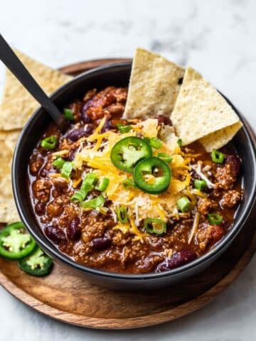 Homemade Beef Chili with Beans Recipe