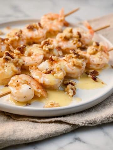 Grilled Honey Walnut Shrimp Recipe