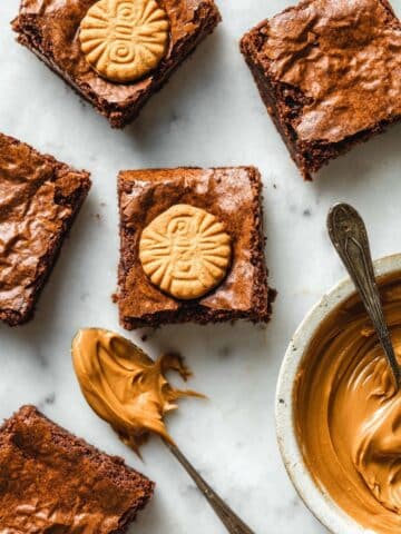 Fudgy Biscoff Brownies Recipe