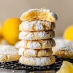 Lemon Crinkle Cookies Recipe