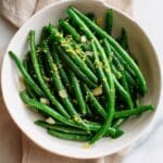 Green Beans with Shallots and Lemon Recipe