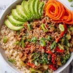 Ground Turkey Teriyaki Rice Bowl Recipe