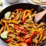 Skillet Chicken Fajitas Recipe