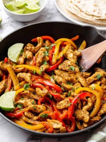 Skillet Chicken Fajitas Recipe