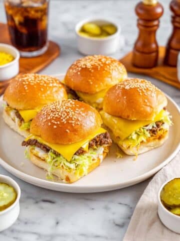 Homemade Big Mac Sliders Recipe
