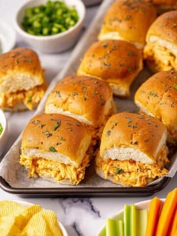 Easy Buffalo Chicken Sliders Recipe
