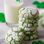 St. Patrick's Day Green and White Sugar Cookies Recipe