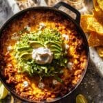 Skillet Mexican Beef and Rice Recipe