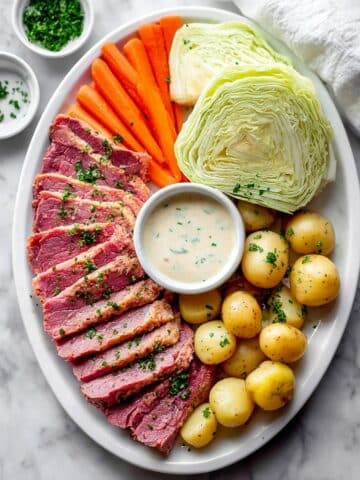 Corned Beef and Cabbage Recipe with Potatoes and Carrots Recipe