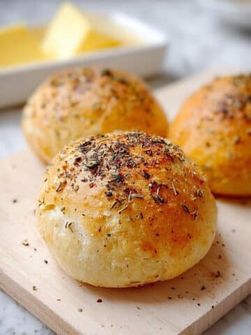 No-Knead Focaccia Rolls Recipe