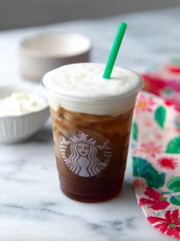 Sweet Cream Cold Foam (Starbucks Copycat) Recipe