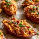 BBQ Chicken Stuffed Sweet Potatoes Recipe