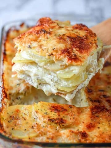 Cheesy Chicken and Potato Bake Recipe