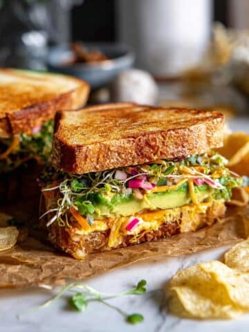 Havarti Avocado Sandwich with Spicy Mayo Recipe