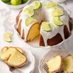 Key Lime Cake with Cream Cheese Lime Glaze Recipe