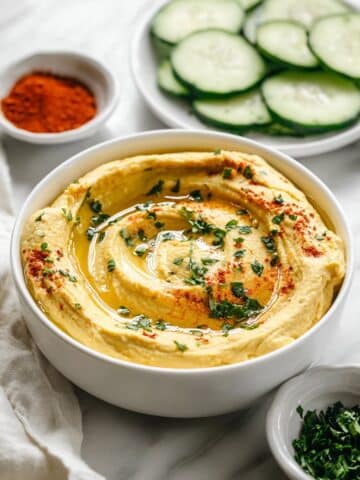 The Best Hummus (in 3 Minutes!) Recipe