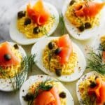 Smoked Salmon Deviled Eggs Recipe