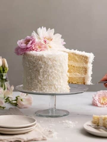 Super Coconut Layer Cake Recipe