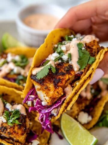 Blackened Fish Tacos Recipe