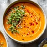 Moroccan Carrot and Lentil Soup Recipe
