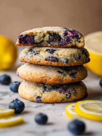 Lemon Blueberry Cookies Recipe