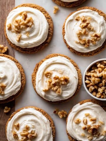 Carrot Cake Cookies with Cream Cheese Frosting Recipe
