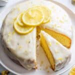 Earl Grey Lavender Cake with Honey-Lemon Glaze Recipe