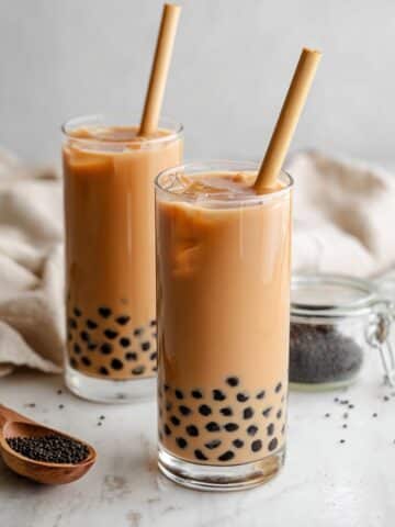 Classic Milk Tea with Boba Pearls Recipe