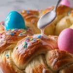 Braided Lemon Egg Easter Bread Recipe