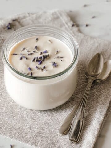Lavender Earl Grey Panna Cotta Recipe