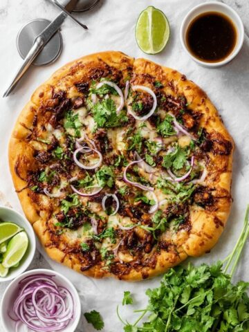 Crispy Oven-Baked Birria Pizza Recipe