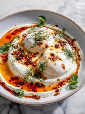Turkish Eggs (Cilbir) Recipe