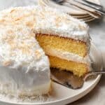 Moist and Fluffy Coconut Layer Cake Recipe