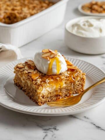Almond Croissant Baked Oats Recipe
