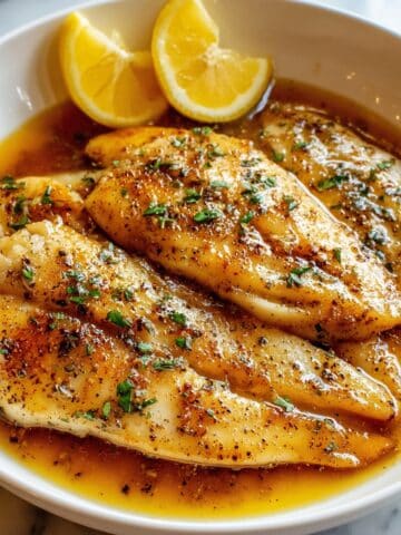 Garlic Butter Oven Baked Tilapia Recipe