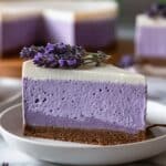 Vanilla Lavender Cheesecake Recipe