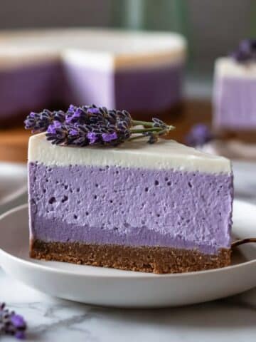 Vanilla Lavender Cheesecake Recipe