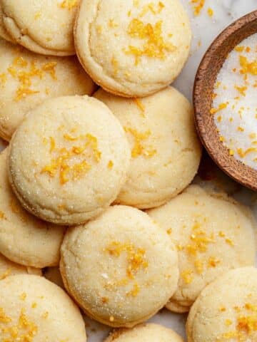 Soft & Chewy Lemon Cookies Recipe