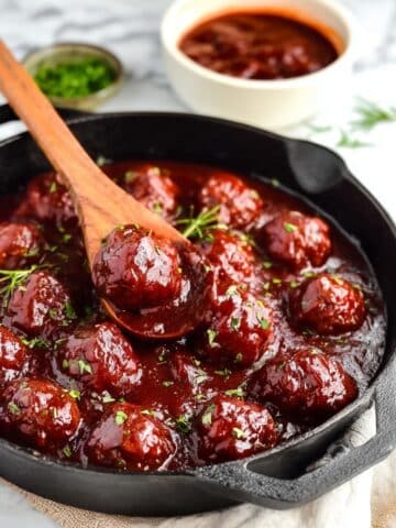 Juicy Cranberry Meatballs (Gluten-Free, Dairy-Free) Recipe